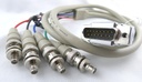 Verbindungskabel Voltage Isolator zum Fremdgerät – Stecker-Nahansicht