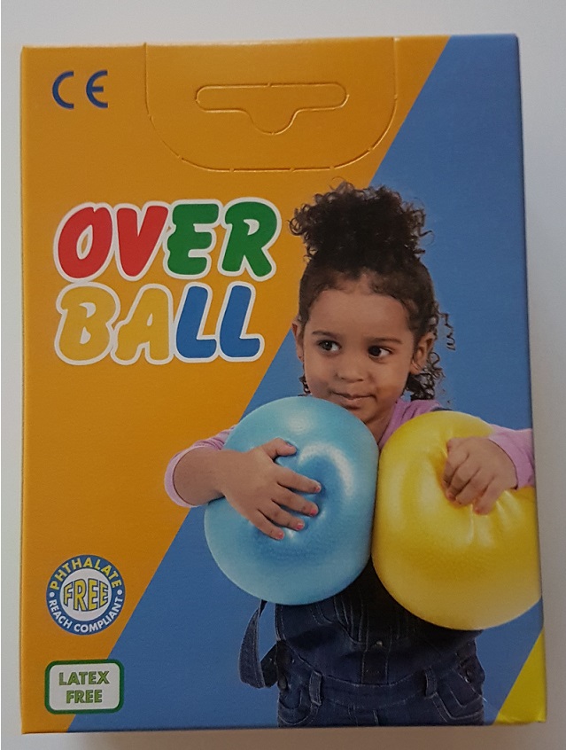 Sprungball blau