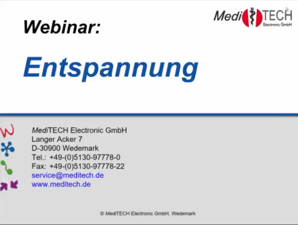 Webcast 19-06 Bio-/Neurofeedback - &quot;Entspannung&quot;