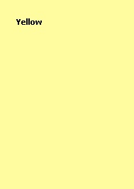 Farbfolie A4 &quot;Yellow&quot; (Gelb) von Cerium