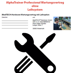 [WV-AlphaT-oL] Wartungsvertrag AlphaTrainer Professional ohne Leihgerät