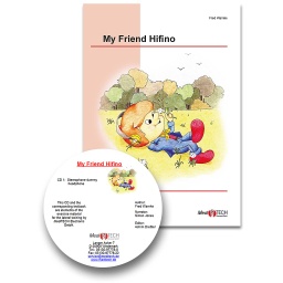 [8015-SET-PL-CD] &quot;Mein Freund, der Hifino&quot; (Set aus Buch + 2 CDs) POLNISCH