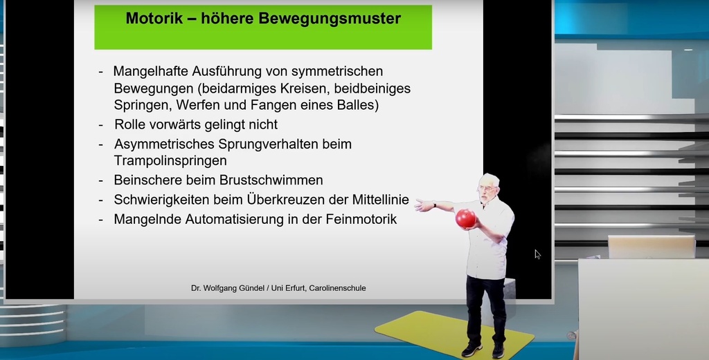 Motorik - höhere Bewegungsmuster