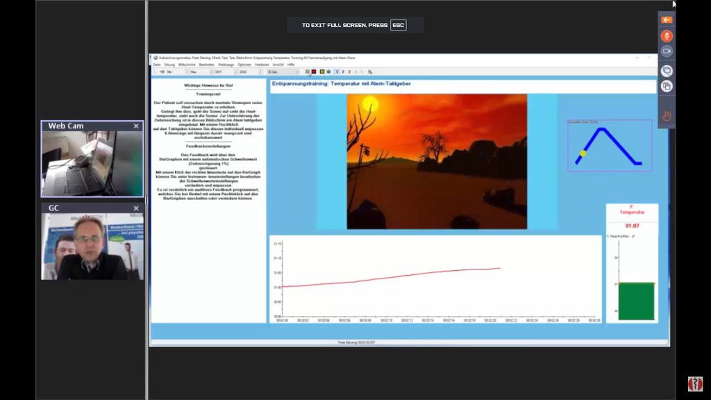 Webcast 19-06 Bio-/Neurofeedback - "Entspannung"