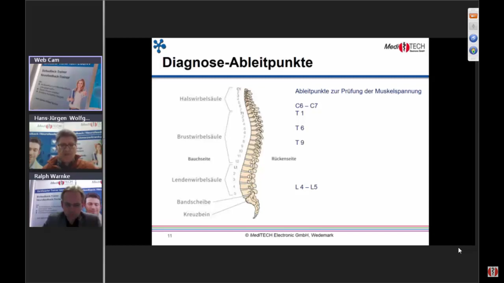 Webcast 19-12 Bio-/Neurofeedback - "Rückenschmerzen"