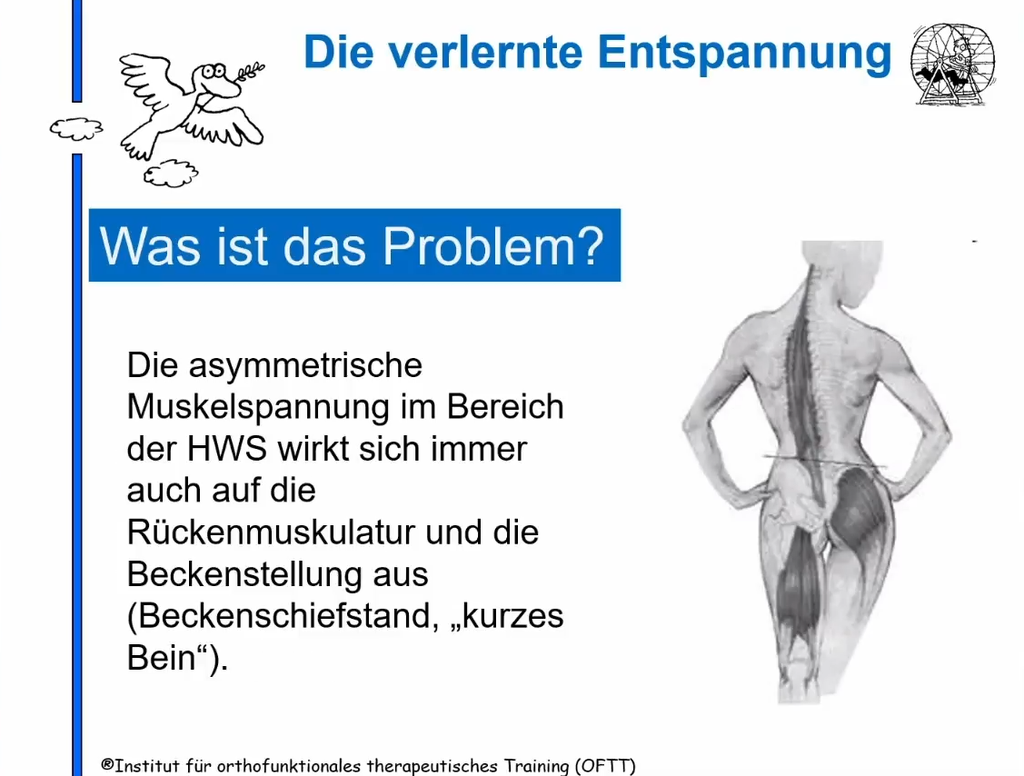 Sensomotorik/Reflexologie Themenkurs: Die verlernte Entspannung (Aufzeichnung)