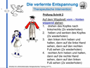 Sensomotorik/Reflexologie Themenkurs: Die verlernte Entspannung (Aufzeichnung)