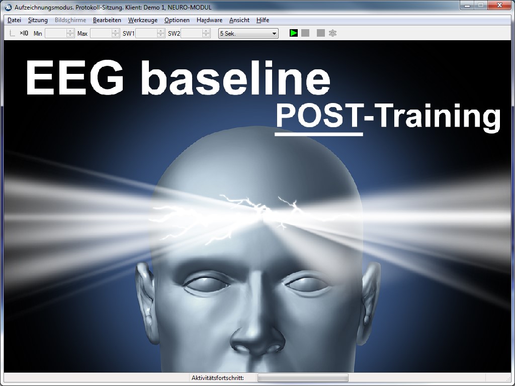 EEG baseline POST - Training 