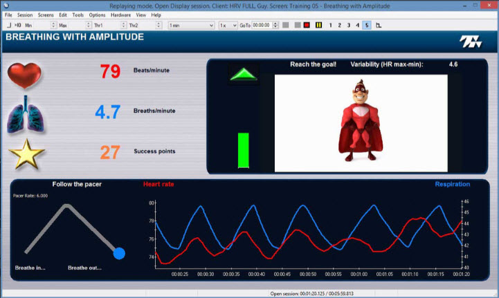 Herzraten-Variabilität (HRV) &quot;Heartrate Variability&quot; Suite für ProComp2 [TTL]