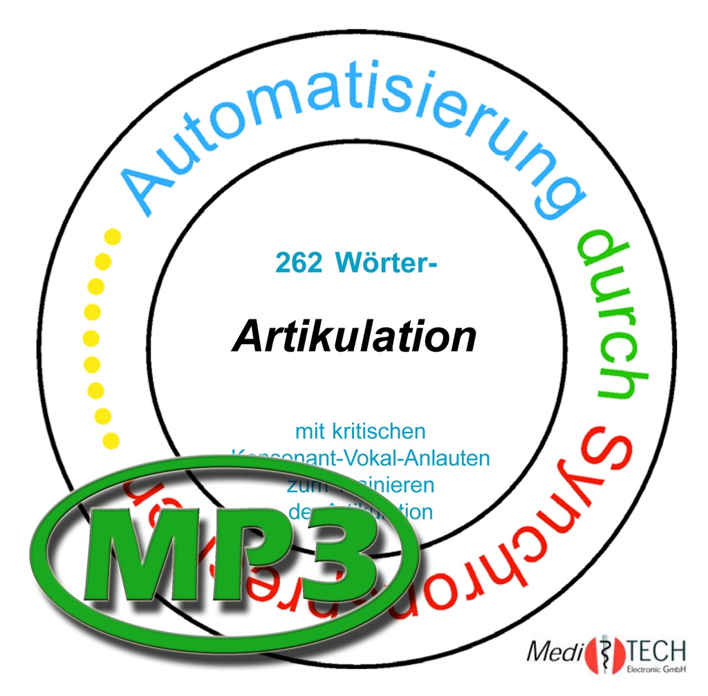 Artikulations-Audiodatei MP3 (deutsch)