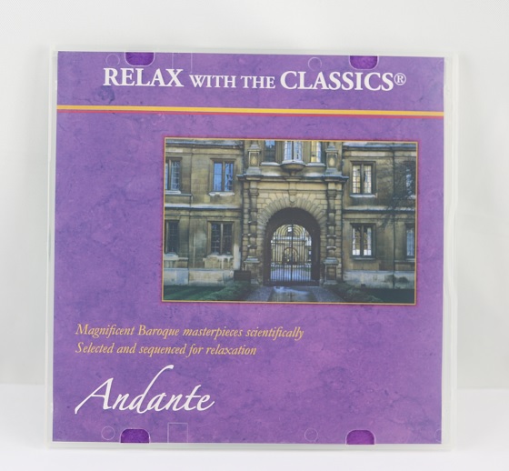 CD &quot;Relax with the Classics&quot; | Andante - Volume IV