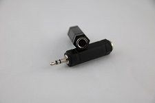 Adapter plug stereo 6.35mm jack to 3.5mm plug