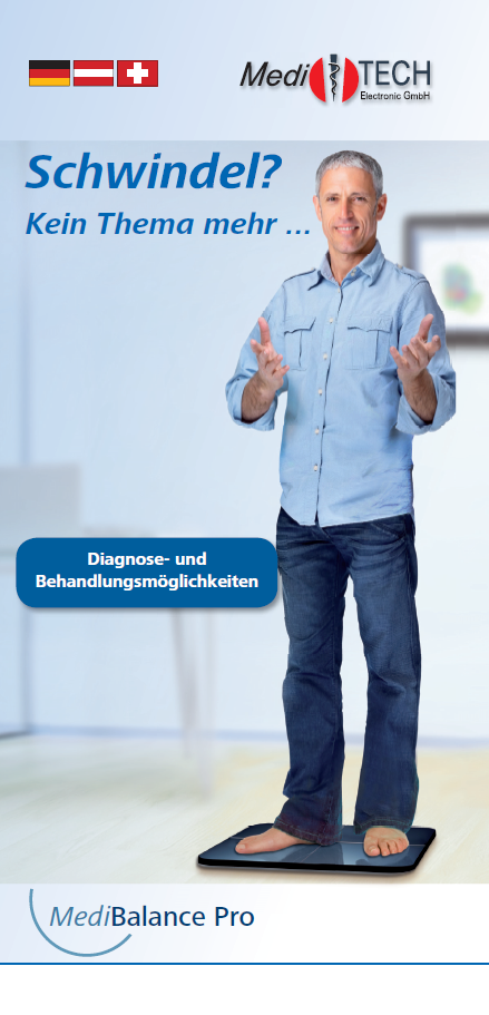 S120 MediBalance Pro patient flyer on dizziness (German)