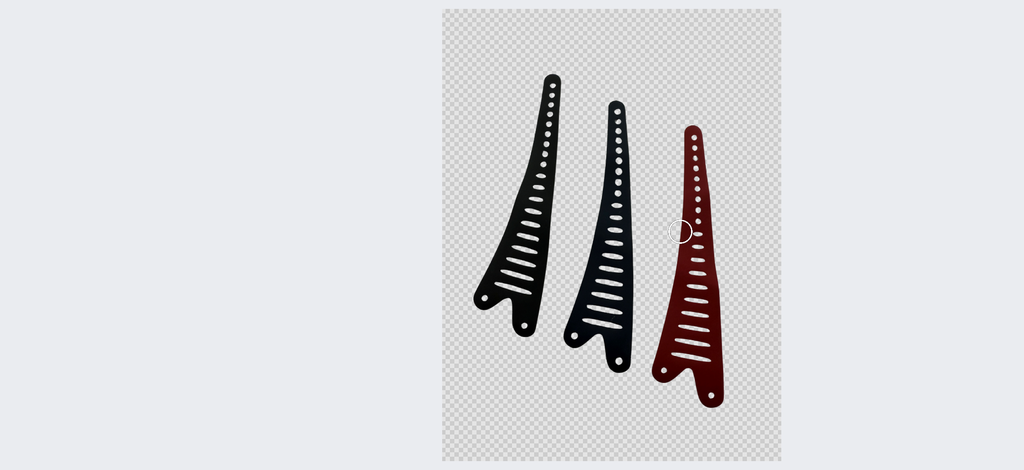 eVu TPS Fingerband, Farbe Schwarz