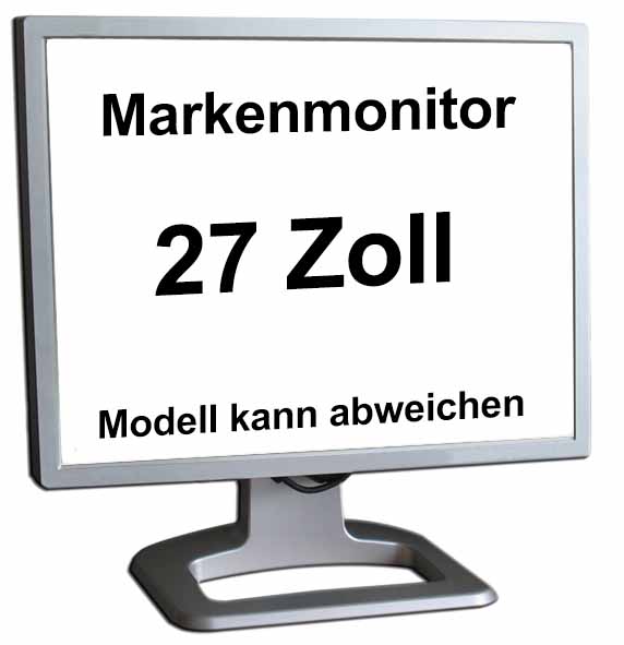 Monitor 27-Zoll (Markenprodukt)
