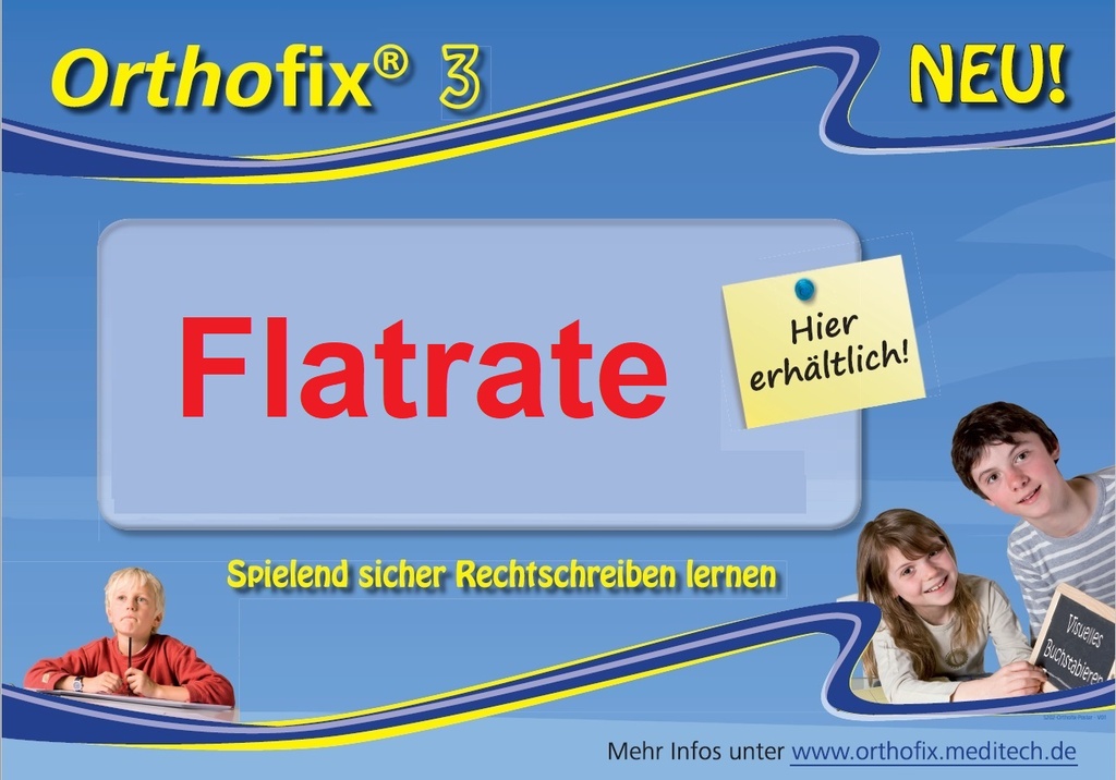 Orthofix Flatrate &quot;3-Monats-Lizenzen&quot; (Jahresabo)