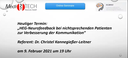 Webcast 21-02 Bio- & Neurofeedback - "HEG bei nicht sprechenden Patienten zur Verbesserung der Kommunikation"