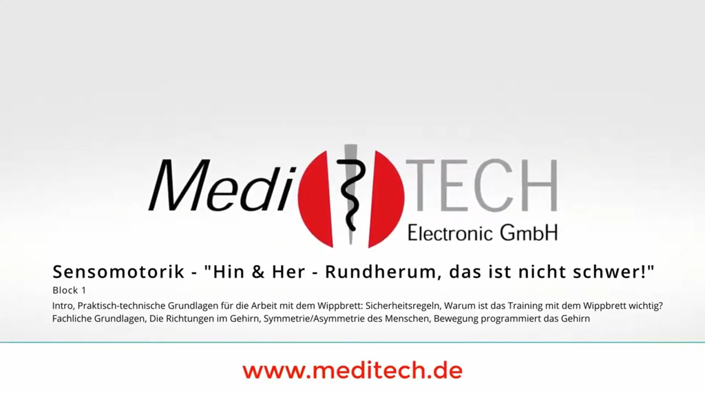 Sensomotorik-Themenkurs: Einmal hin und einmal her, rundherum das ist … Neuromotorisches Training auf dem Wippbrett (eLearning)