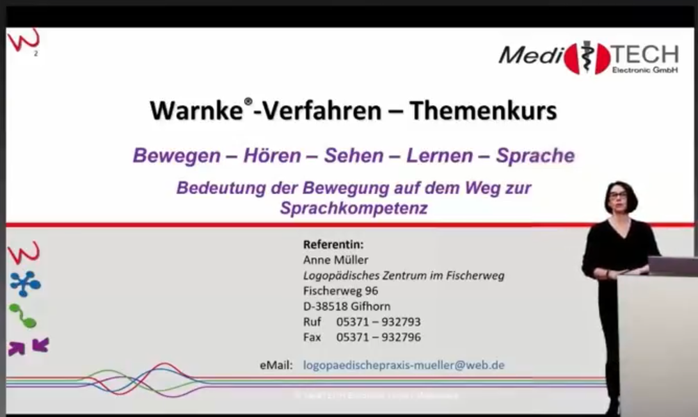 Warnke-Verfahren Themenkurs: Bewegen – Hören – Sehen – Lernen – Sprache (Aufzeichnung)