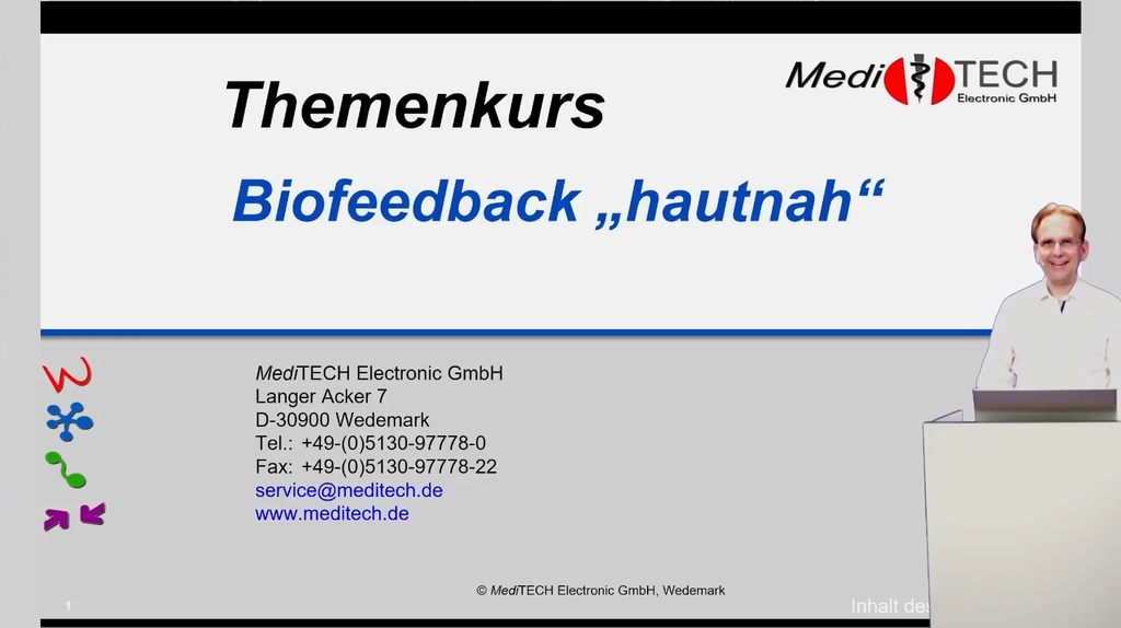 Biofeedback-Themenkurs: Biofeedback hautnah [eLearning]