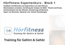 Hörfitness-Expertenkurs (Aufzeichnung)