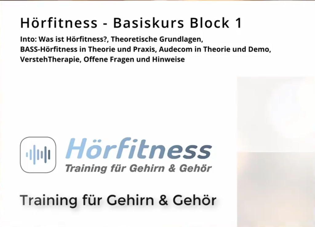 Hörfitness-Basiskurs (Aufzeichnung)
