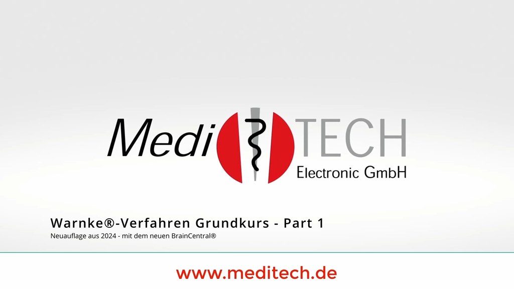 [OK-WV-A1] Warnke-Verfahren Grundkurs mit BrainCentral (Aufzeichnung)
