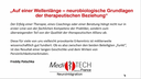Fachkongress-Vortrag: 2024 V3-1 - Freddy Potschka:  "Auf einer Wellenlänge– neurobiologische Grundlagen der Therapeutischen Beziehung" (deutsch)