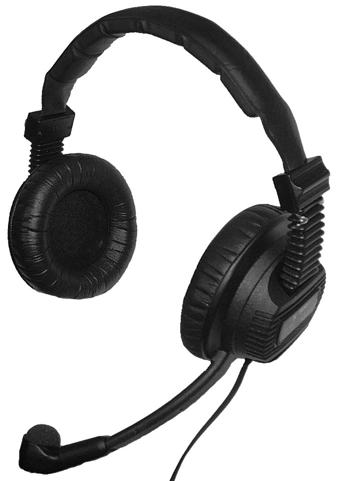 Hörsprechgarnitur MT-HS-801 (Kopfhörer-Mikrofon-Kombination)