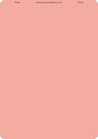 Color foil A4 &quot;Rose&quot; (pink) from Cerium