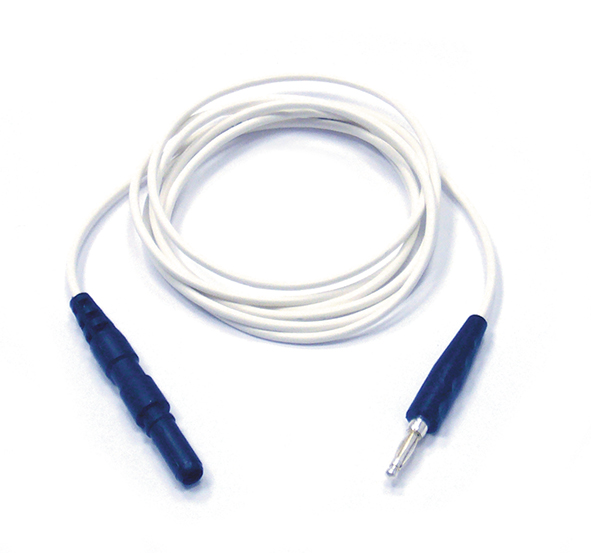 Connection cable for ear/bridge electrodes (length: 50 cm | black)