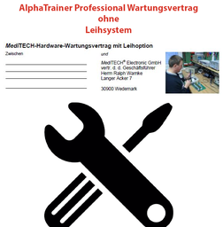 [WV-AlphaT-oL] AlphaTrainer Professional maintenance agreement without rental equipment