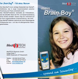 [S023-DE] Flyer &quot;Mein Brain-Boy&quot; (deutsch)