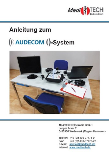 [7936-DE] User manual -Instructiions for the AUDECOM (German)
