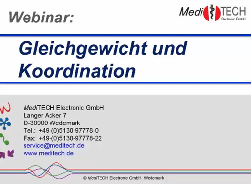 [BF/NF-Webcast-2019-05] Webcast 19-05 Bio-/Neurofeedback - "Gleichgewicht und Bewegungsrehabilitation"