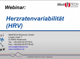 [BF/NF-Webcast-2019-09] Webcast 19-09 Bio-/Neurofeedback - &quot;Herzraten-Variabilität&quot;