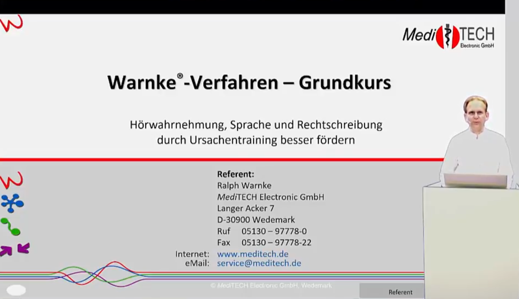 [OK-WV-B] Warnke procedure advanced course (eLearning)