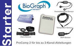 [BF-SET1-DE] Biofeedback Einsteiger Ausstattung DEUTSCH