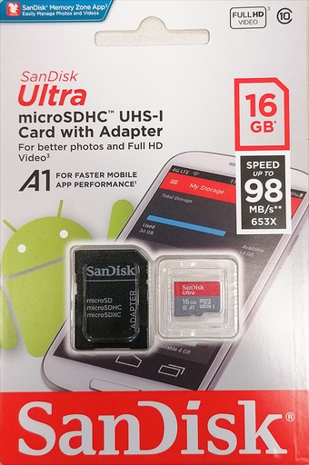 [2606] Micro-SDHC-Karte 16GB (A4L ab 2022)
