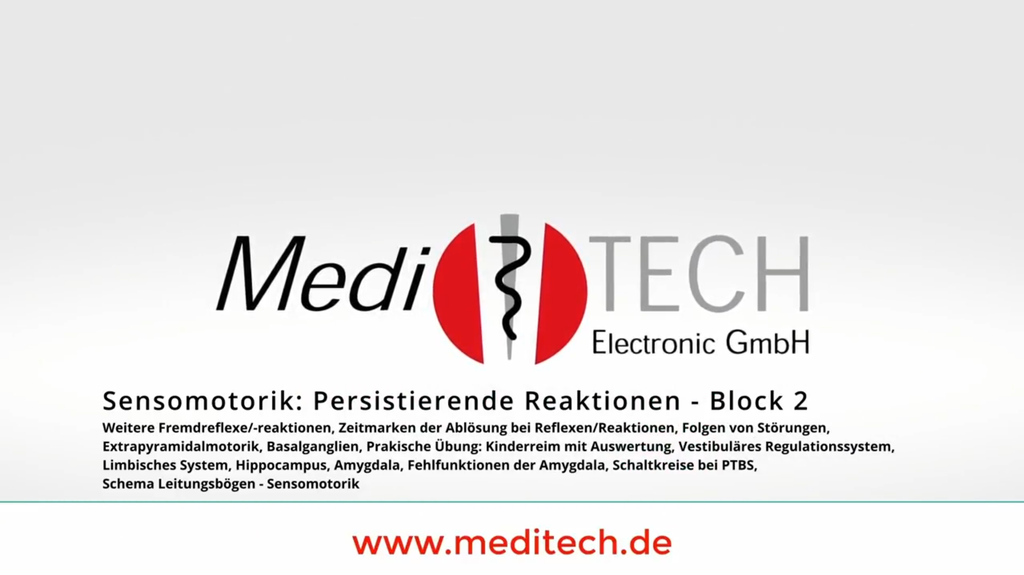 [OK-SR-GK] Sensomotorik und Reflexologie Grundkurs: Persistierende frühkindliche Reaktionen (eLearning)