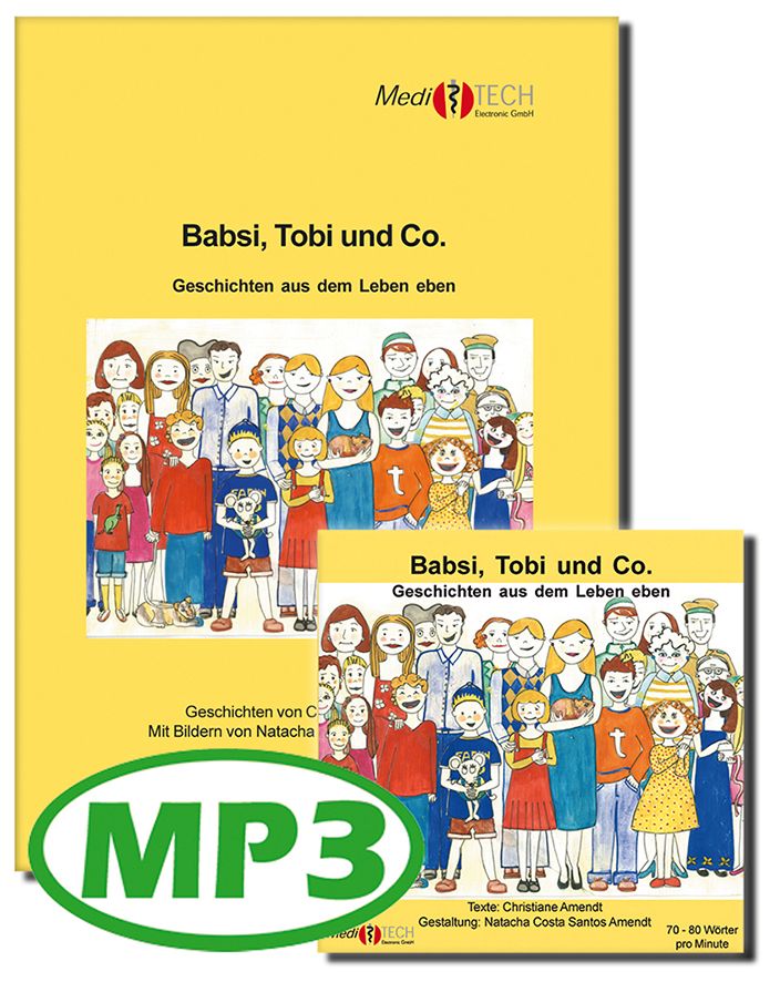 [2318-DE-SET-MP3] Babsi, Tobi und Co. - Buch+MP3 (Deutsch)