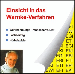 [2240-DE] CD &quot;Einsicht ins Warnke-Verfahren&quot; with perceptual acuity test WTT according to Warnke (German)