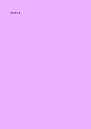 [8033P] Color foil A4 &quot;Purple&quot; (light purple) from Cerium