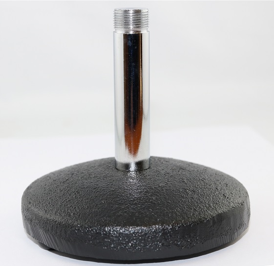 [7970] Microphone table tripod with cast iron foot