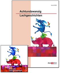 [2255-SET] 28 Lachgeschichten by Ursula Wölfel (Set containing 2 CDs and a book - German)