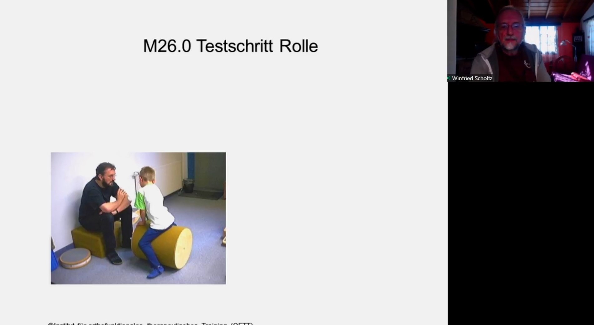Testschritte - Rolle