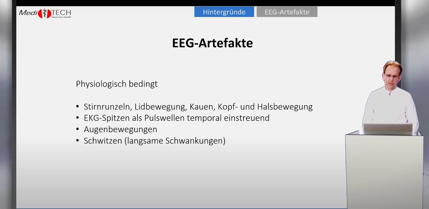 Über EEG Artefakte