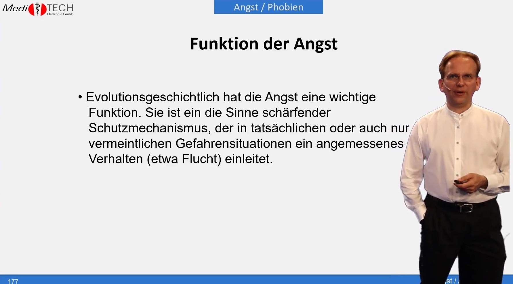Funktion der Angst