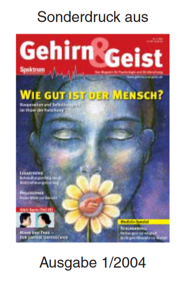 Gehirn und Geist - Veröffentlichung zum Warnke-Verfahren