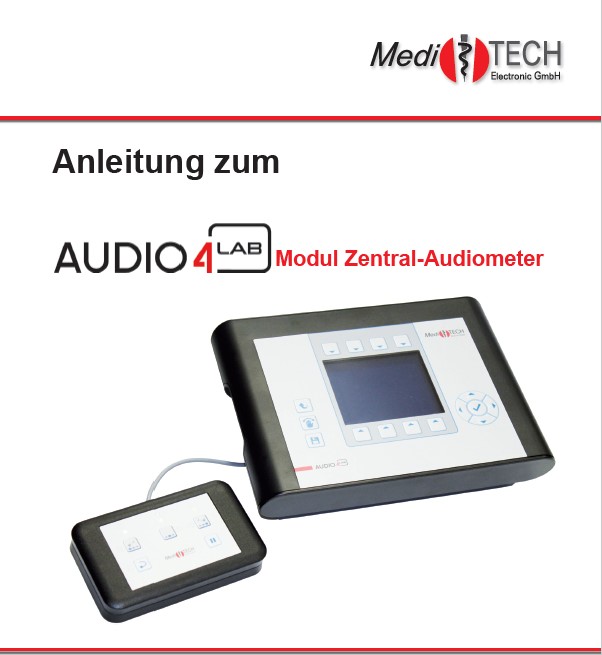 AUDIO4LAB – Modul Zentral-Audiometer
